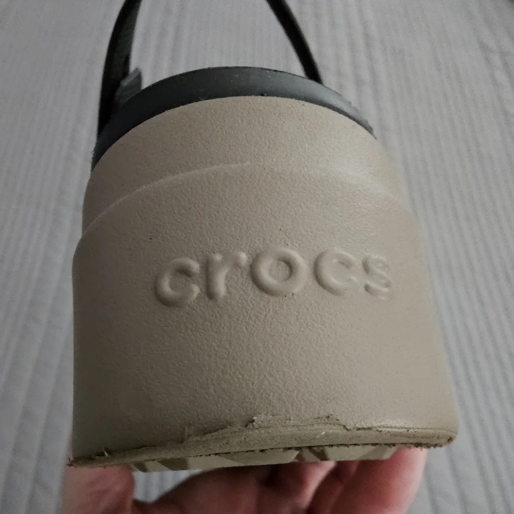 Crocs Brand Brooklyn Low Wedge Shoes - Picture 6 of 10